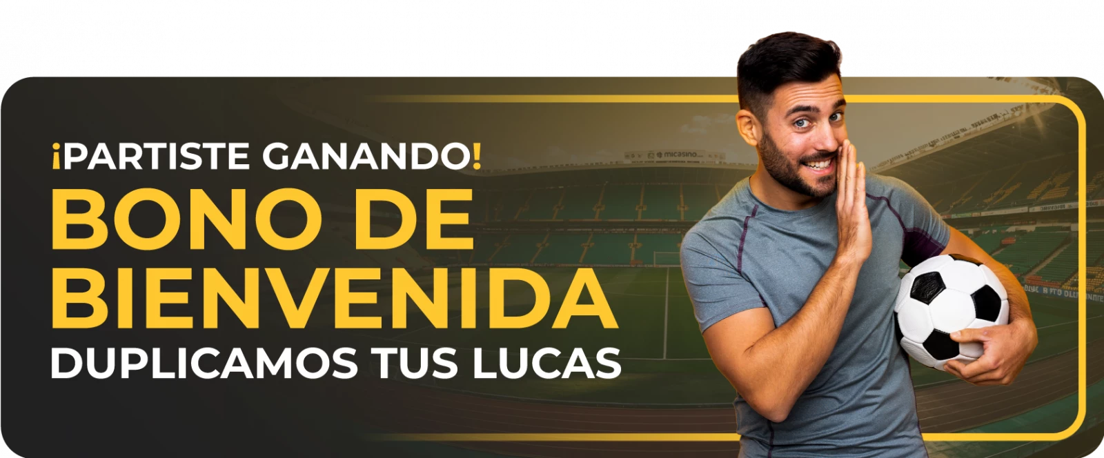 BONO BIENVENIDA DEPORTES